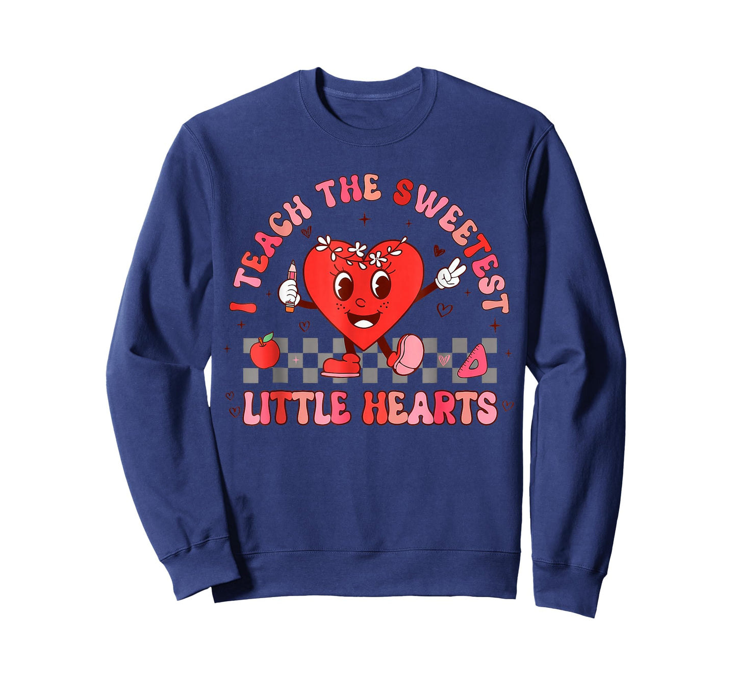 Valentines Day I Teach The Sweetest Little Hearts Teachers T-Shirt