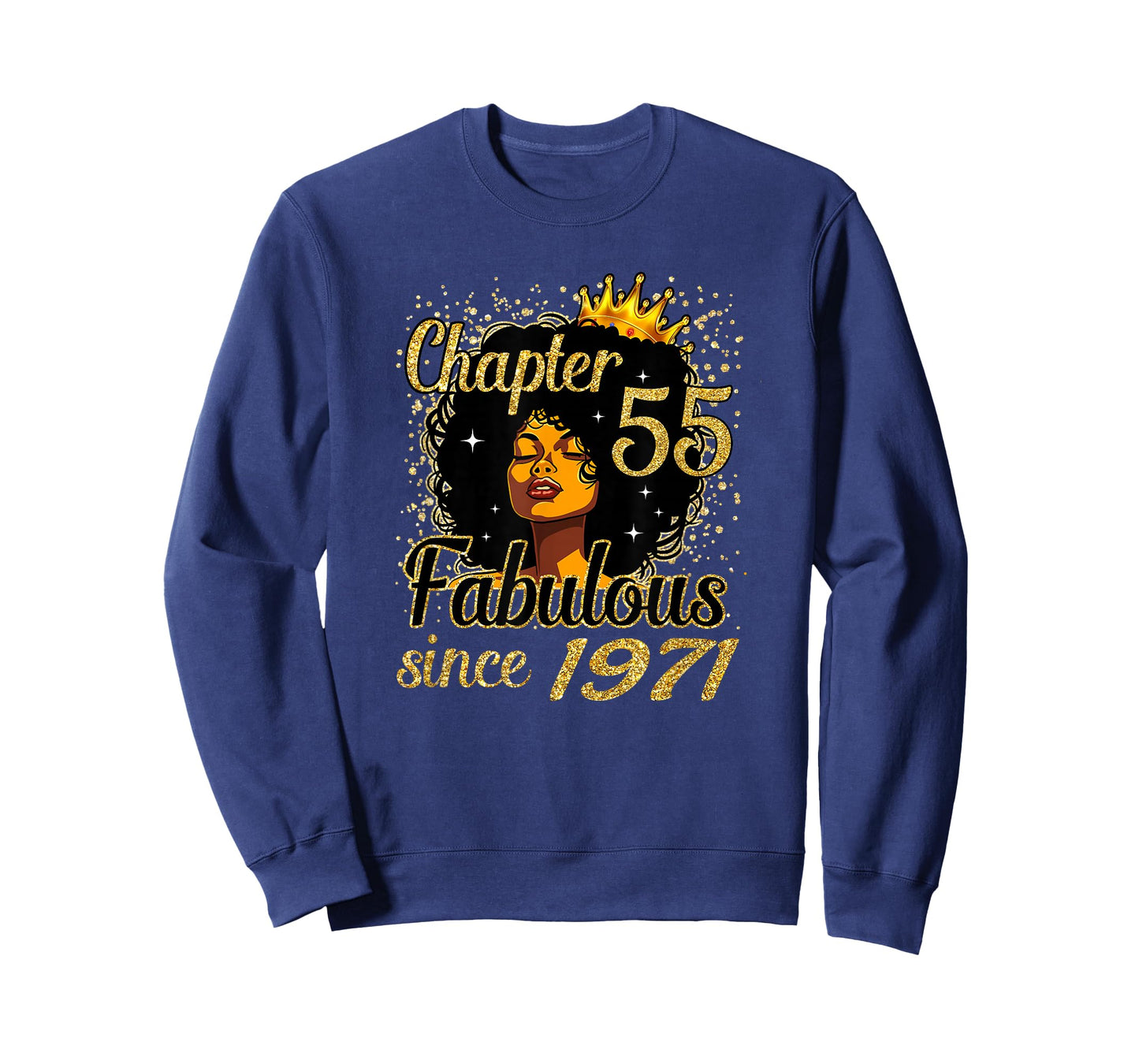 Chapter 55 Fabulous Since 1971 55th Birthday for Girls Women T-Shirt