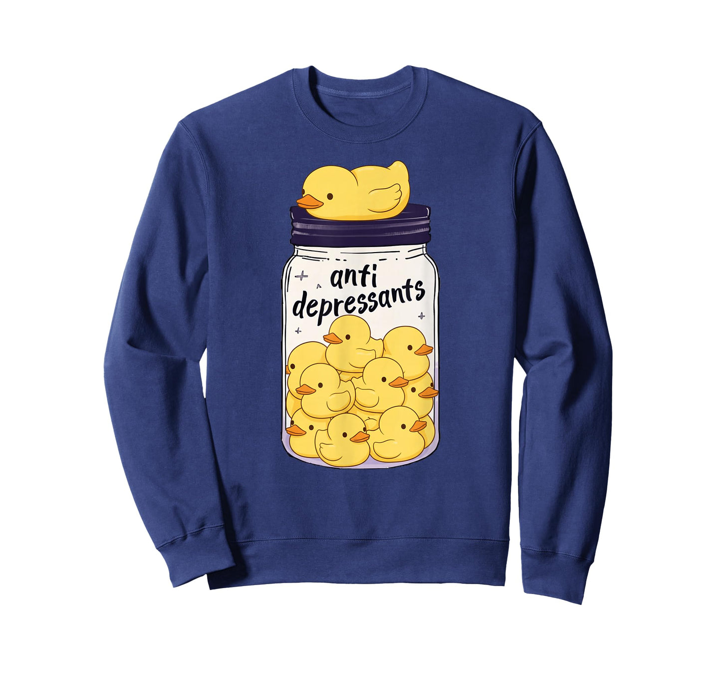 Funny Yellow Duck Anti Depressant Jar Zoo Boys Girls Kids T-Shirt