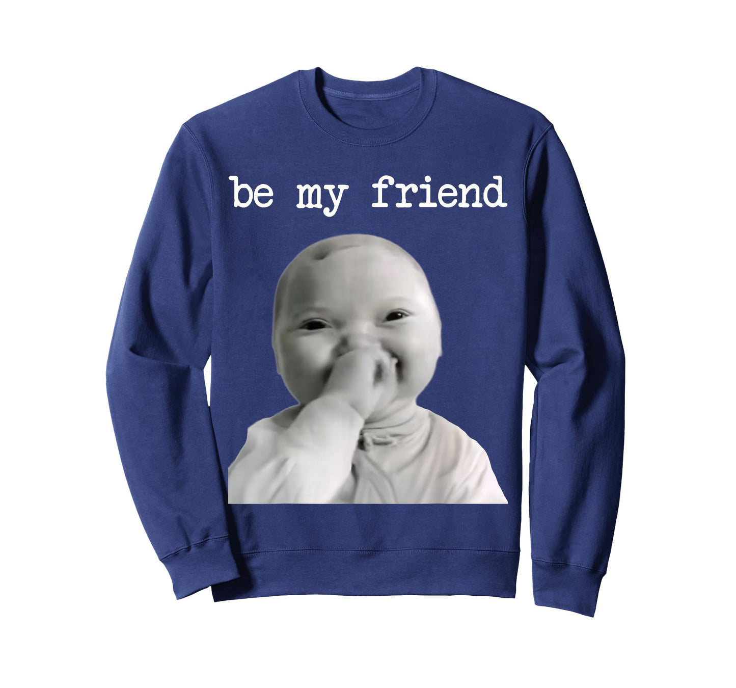 Funny Niche Baby gen z Meme ai Viral Giggling AI Laughing T-Shirt