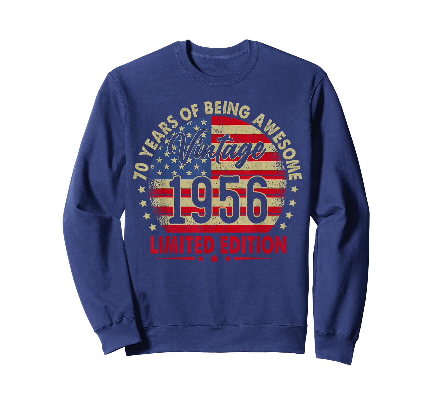 Vintage 1956 Limited Edition 70th Birthday 70 Years Old T-Shirt