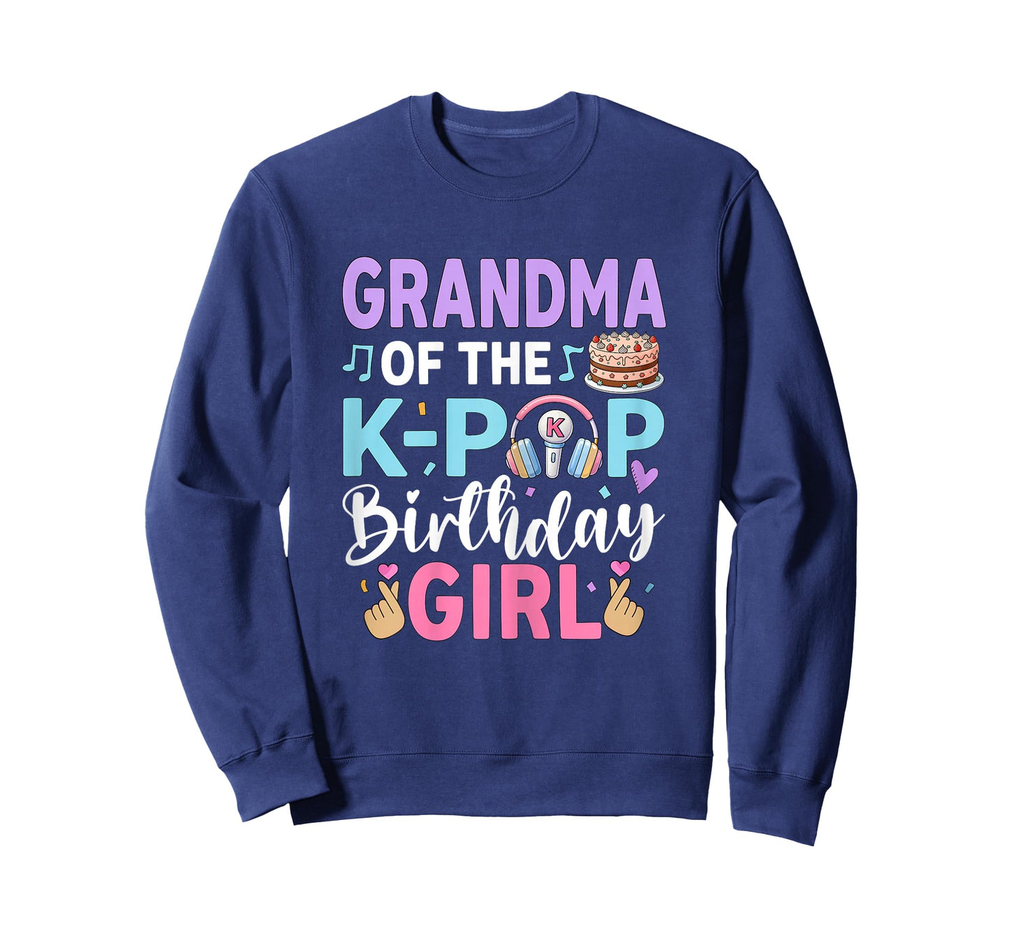 Grandma of The K-Pop Birthday Girl T-Shirt
