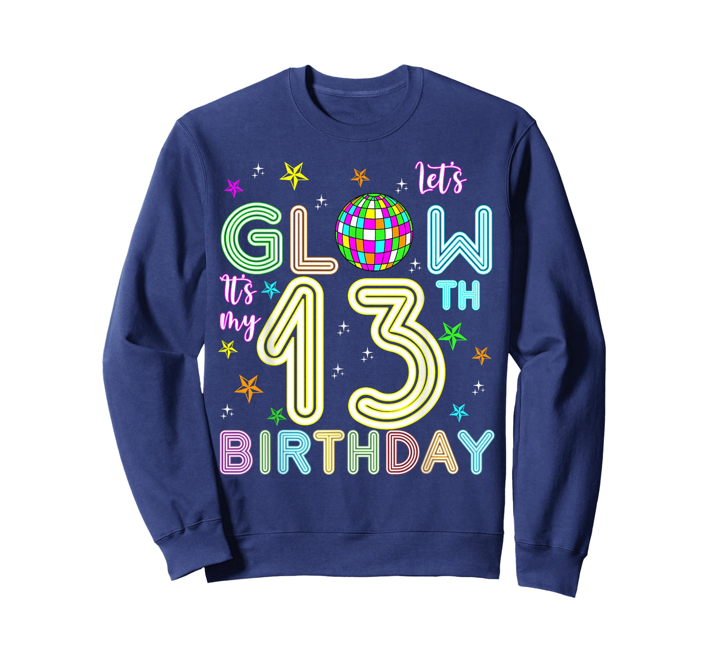 It's My 13th Birthday Glowing 80s 13 Year Old T-Shirt