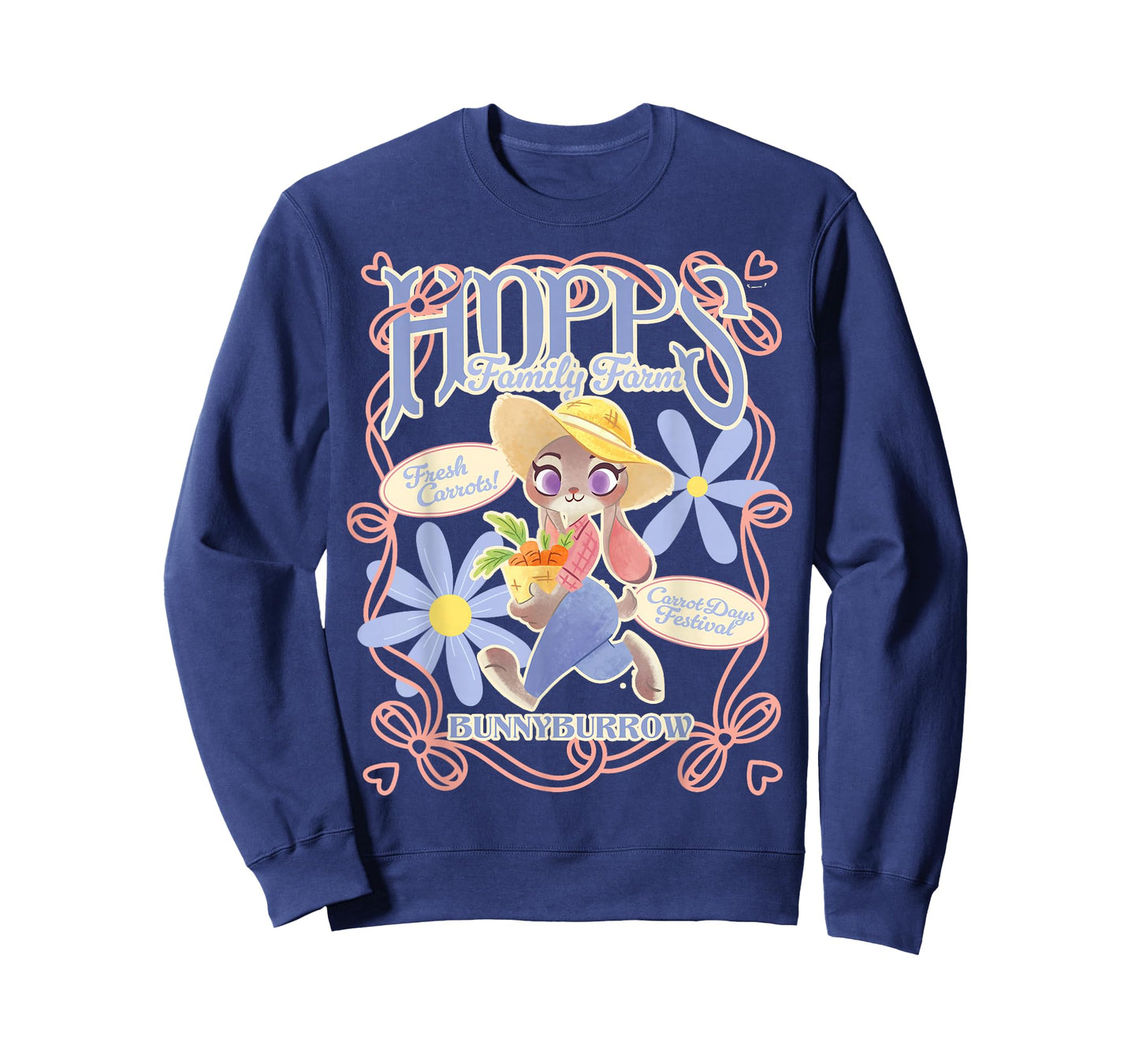 Disney Zootopia Hopps Family Farm On Bunnyburrow Poster T-Shirt