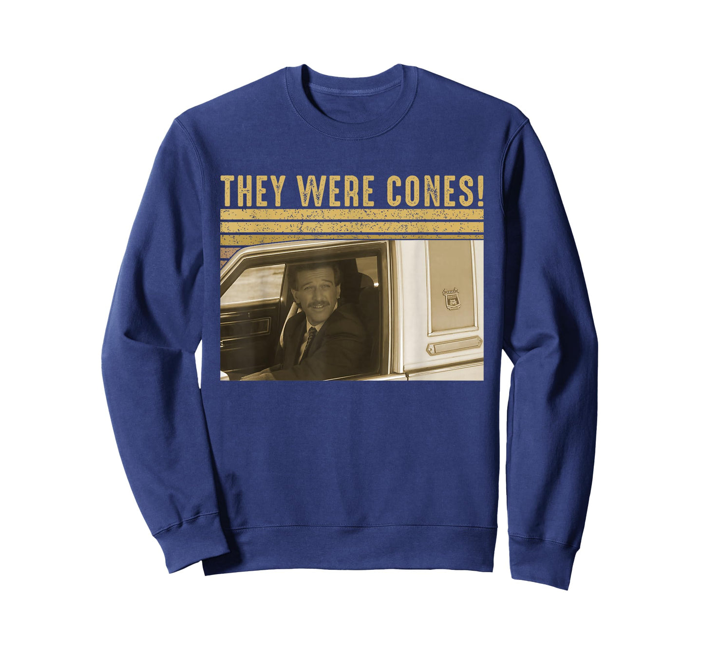 They were Cones Retro Funny Quote Vintage Car T-Shirt