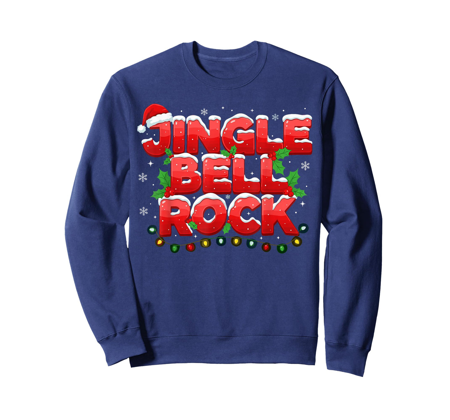 Jingle Bell Rock Santa Shirt, Christmas Music Lover T-Shirt