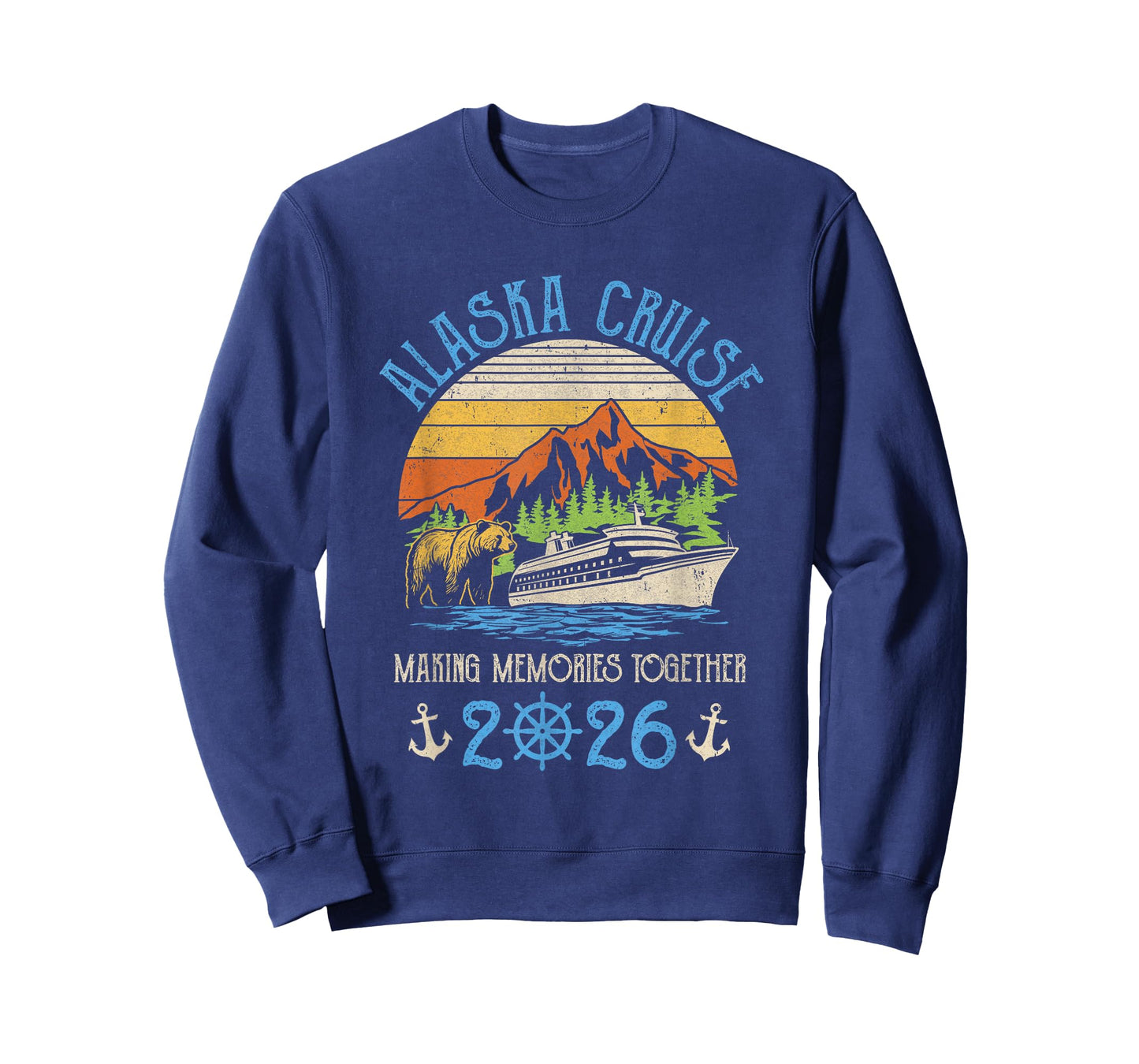 Alaska Cruise 2026 Matching Family Friends Group Alaskan T-Shirt