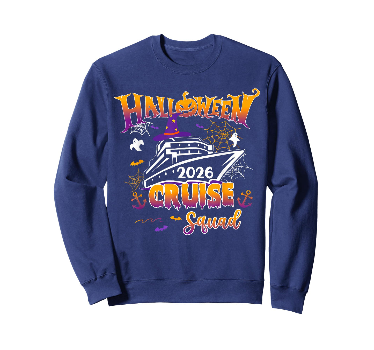 Halloween Cruise Squad 2026 Matching Family Cruising Crew T-Shirt