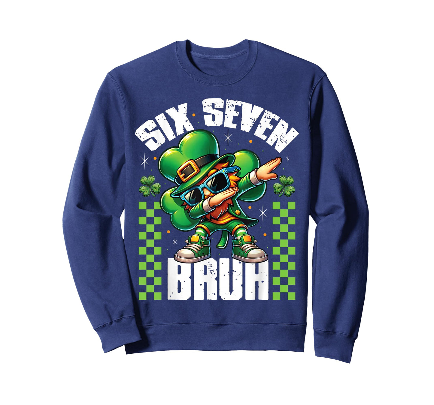 67 Six Seven Funny 6 7 Meme St Patricks Day Leprechaun 67 T-Shirt