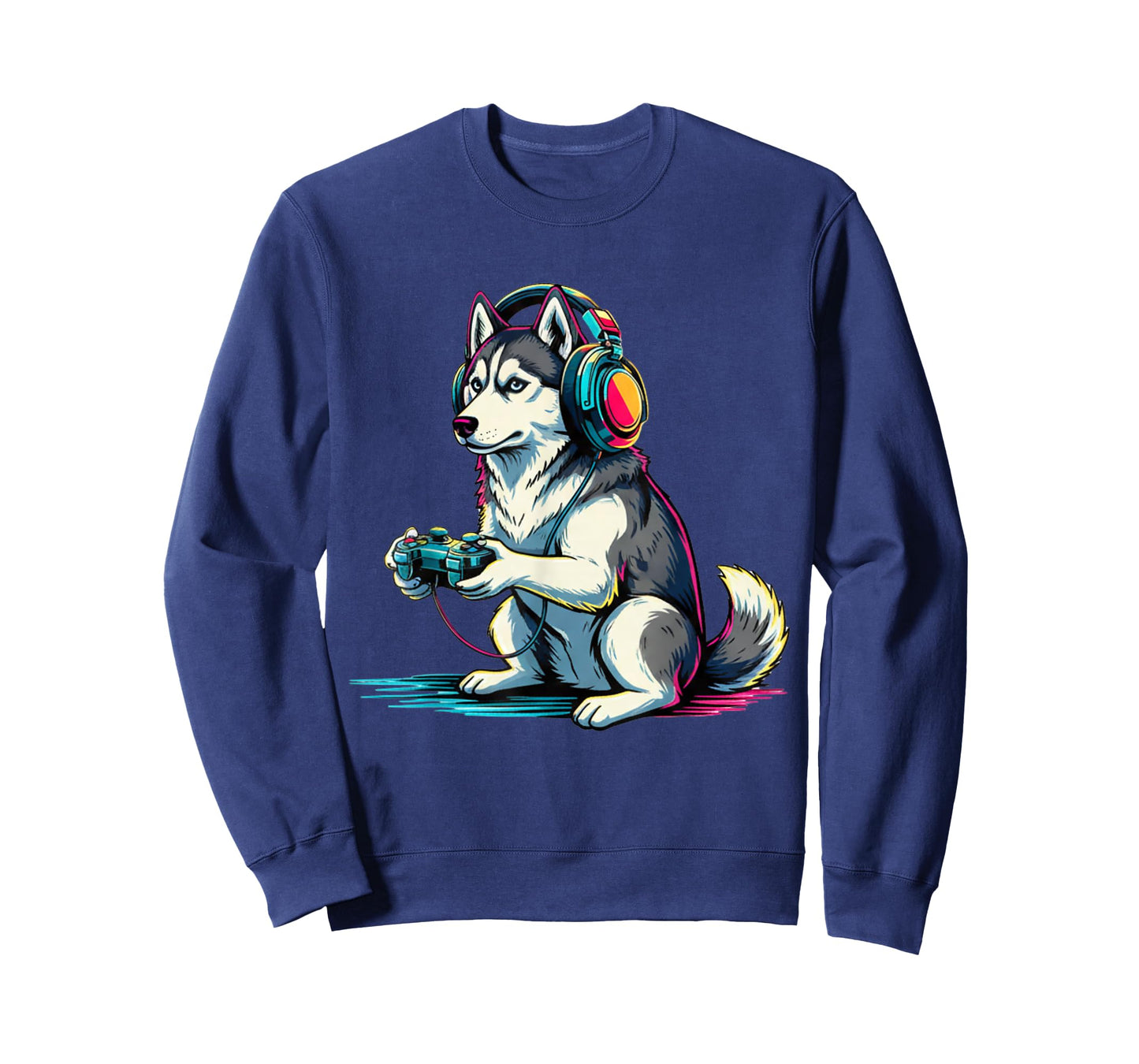 Husky Funny Video Games Husky T-Shirt