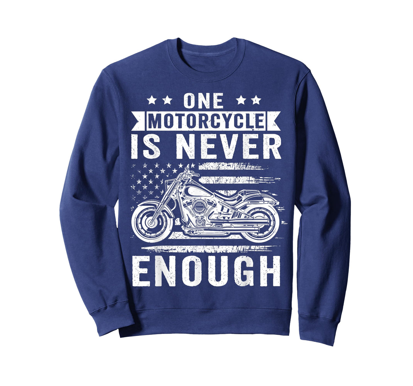 One Motorcycle is Never Enough Funny Grandpas Biker Rider T-Shirt