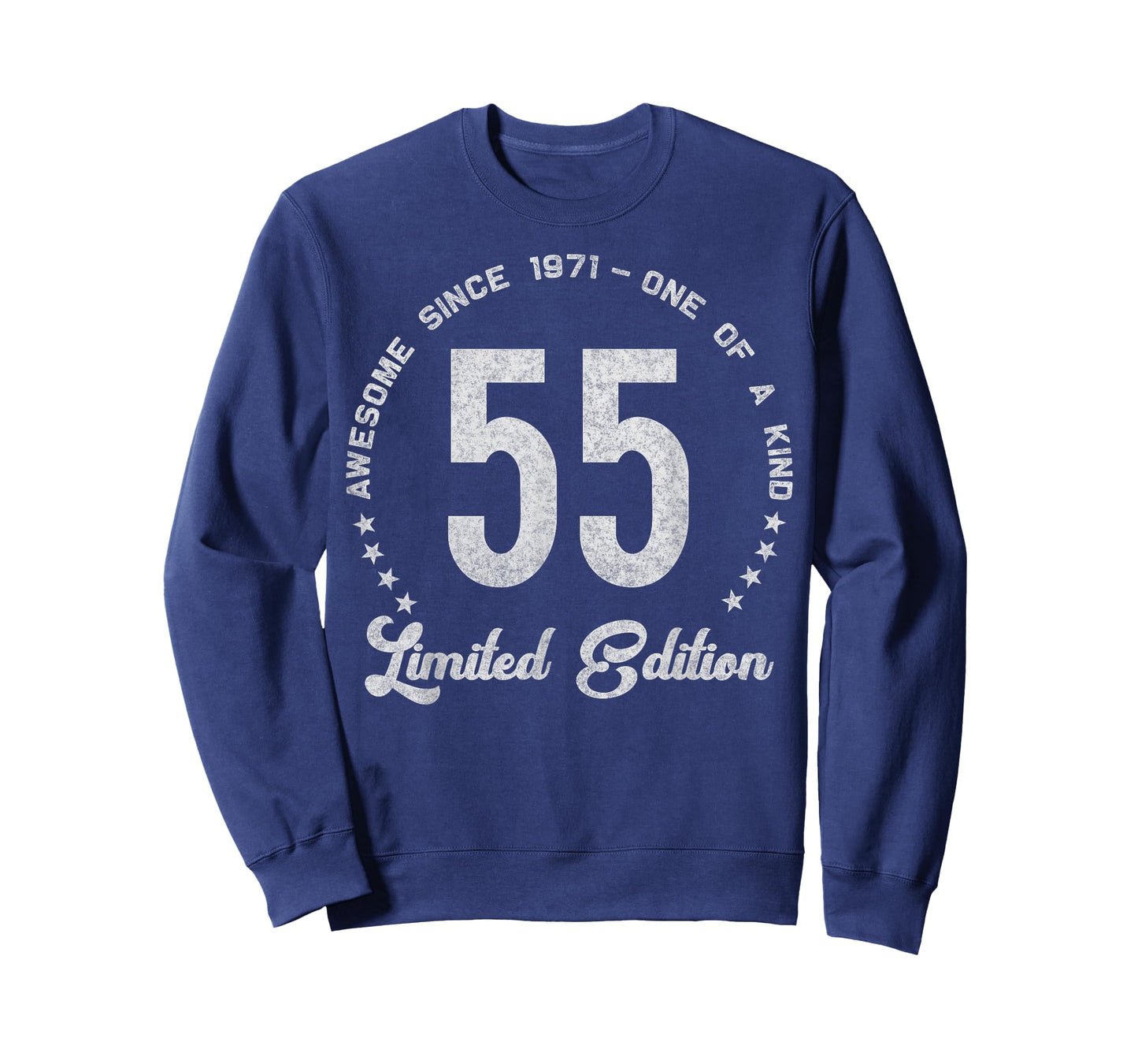55 Year Old Gifts Vintage 1971 Limited Edition 55th Birthday T-Shirt