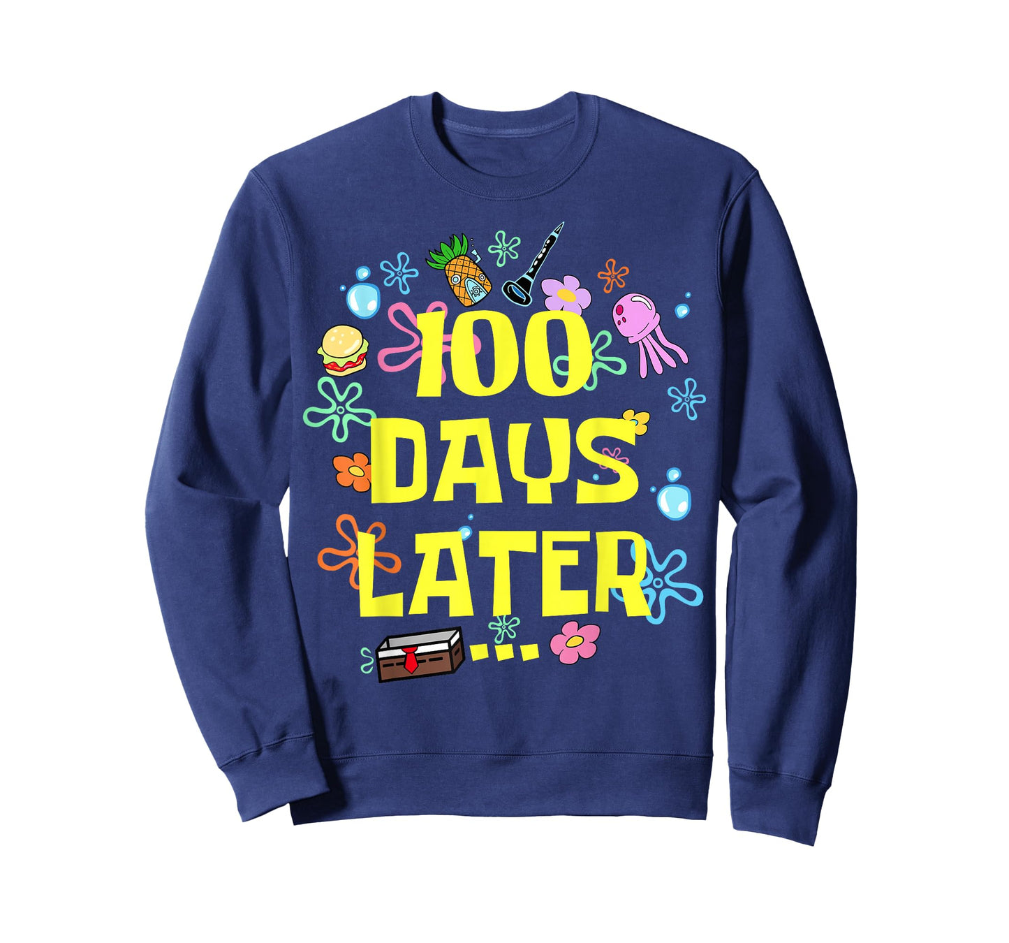 One Hundred 100 Days Later Funny 100th Day of School Meme T-Shirt