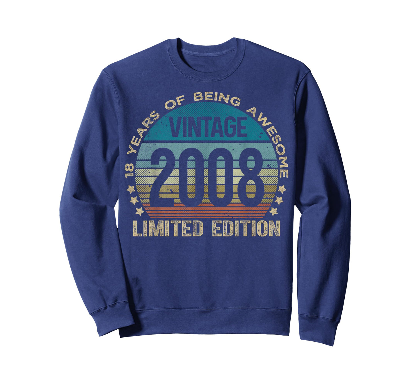 18 Year Old Gifts Vintage 2008 Limited Edition 18th Birthday T-Shirt