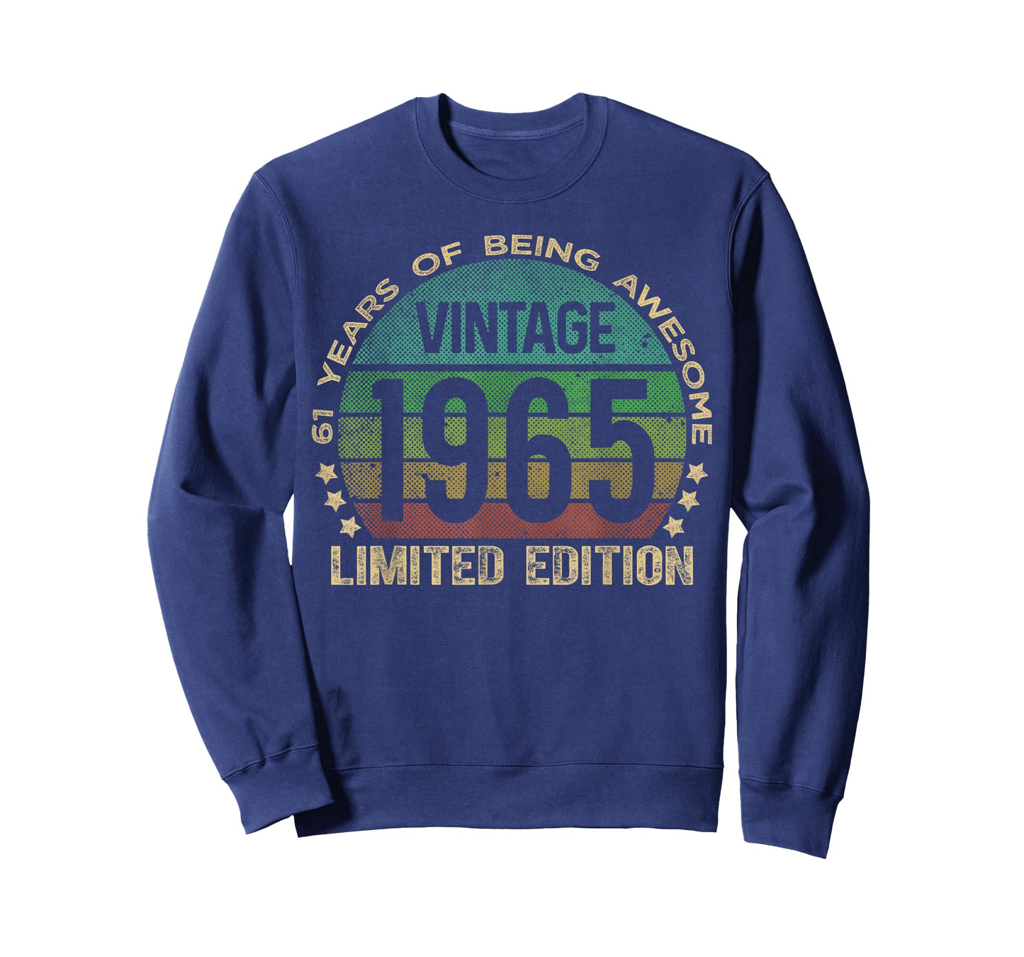 61 Year Old Gifts Vintage 1965 Limited Edition 61st Birthday T-Shirt