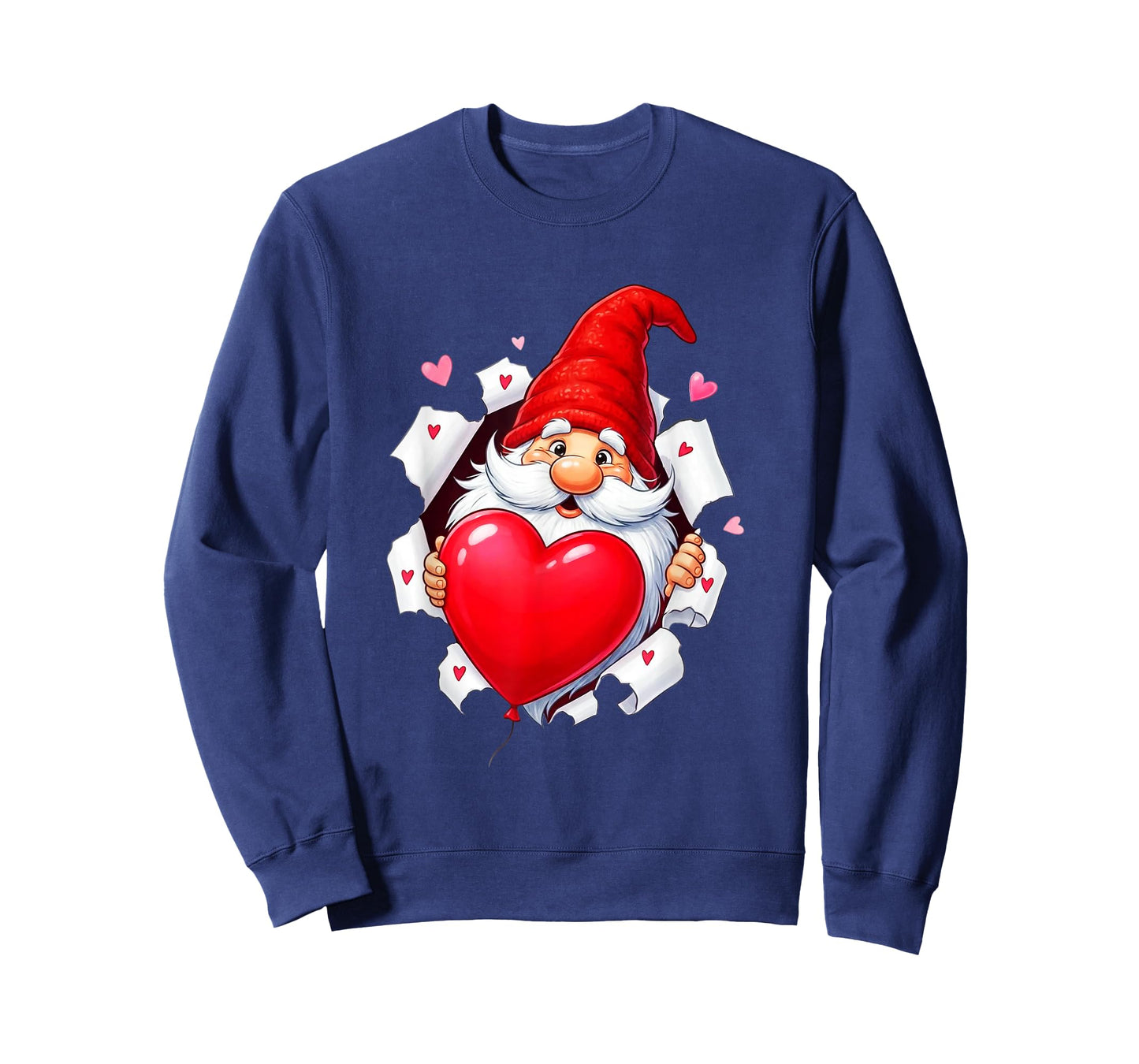 Happy Valentine's Day Gnomes Love Heart T-Shirt