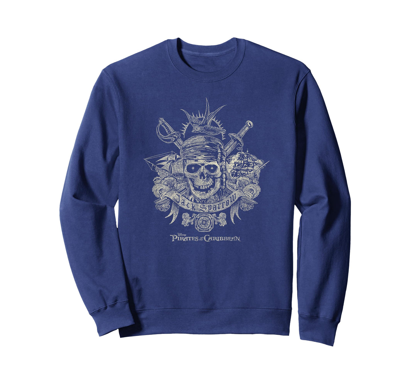 Pirates of The Caribbean - Jack Sparrow Tattoo T-Shirt