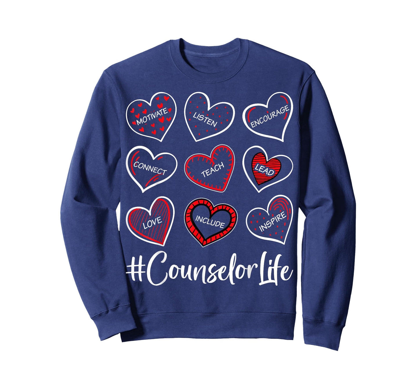 Counselor Life - Valentine’s Day School Counselor Teacher T-Shirt