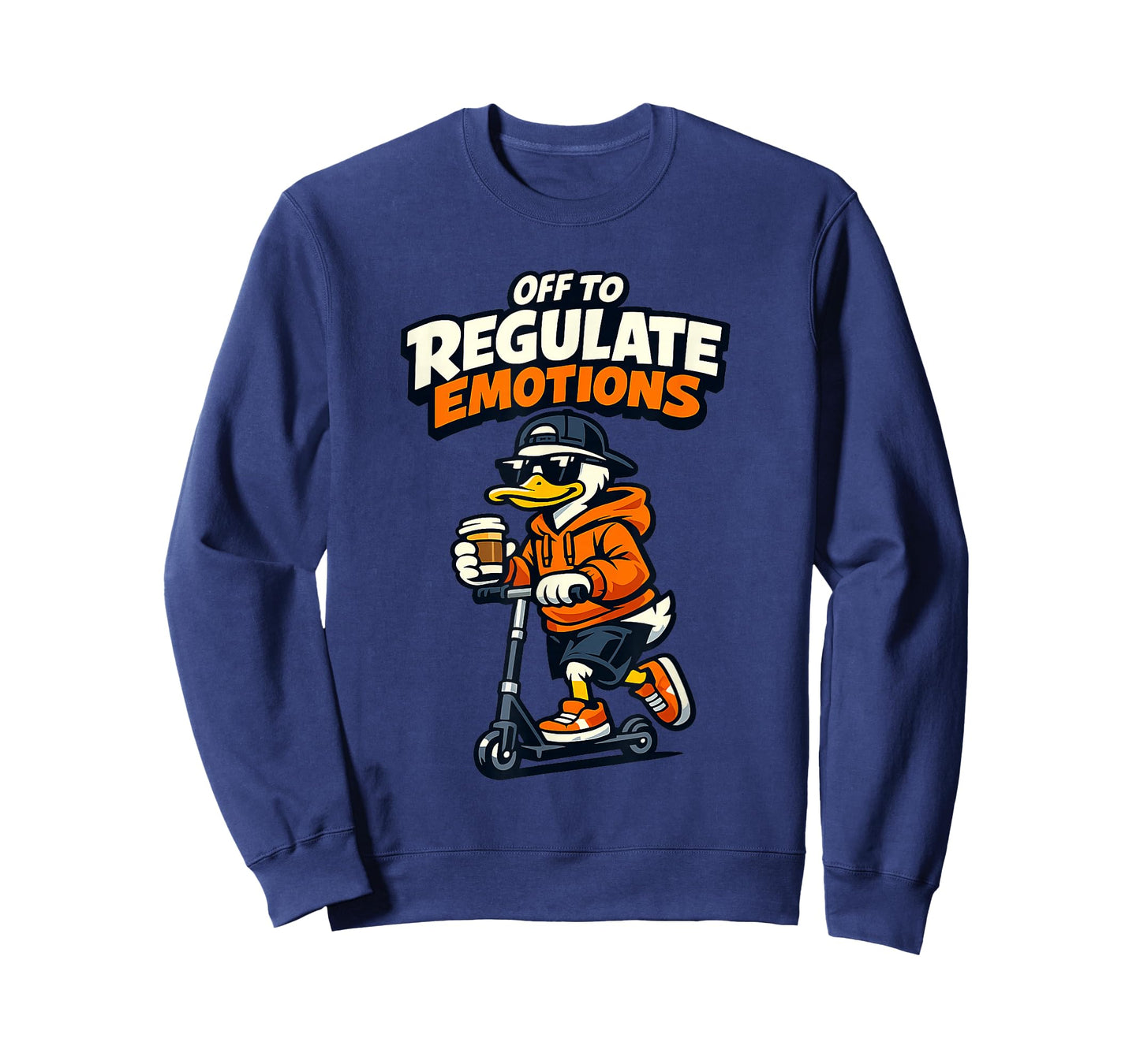 Off to Regulate Emotions Funny Goose Mental Health Counselor T-Shirt