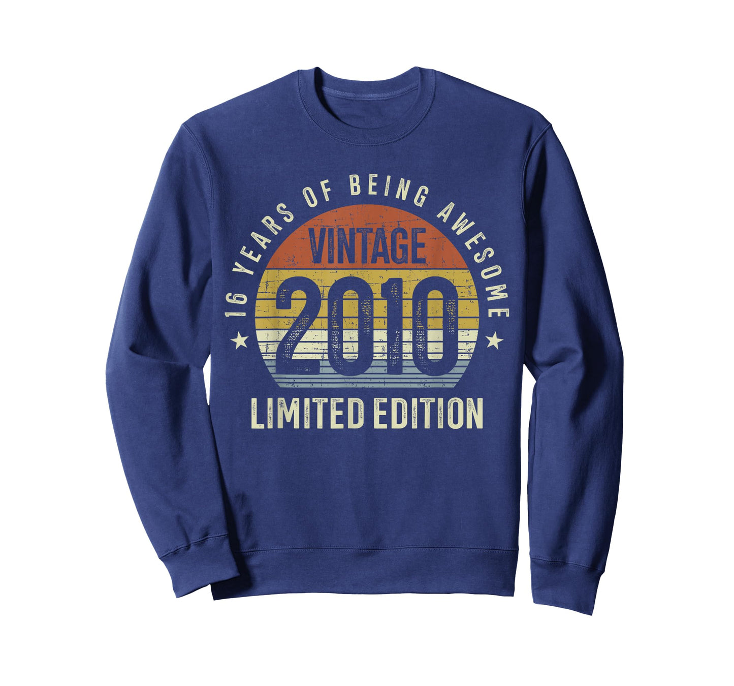 16th Birthday Vintage 2010 Limited Edition 16 Years Old T-Shirt