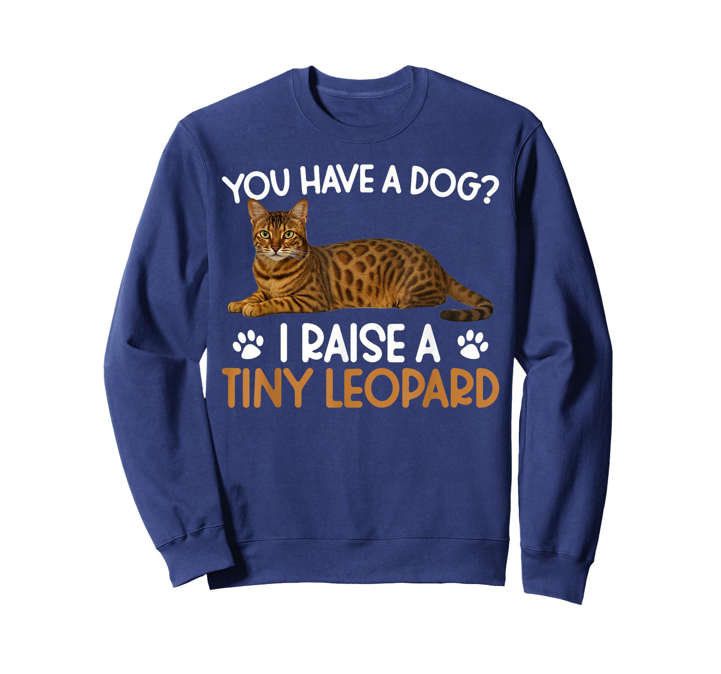 I Raise A Tiny Leopard Bengal Cat Owner Bengal Cat Lover T-Shirt