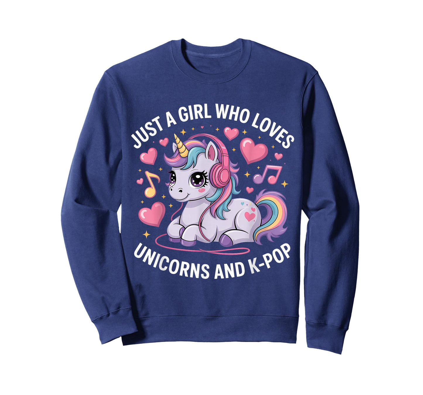 K-Pop Just A Girl Who Loves Unicorns and K-Pop K Pop Kpop T-Shirt