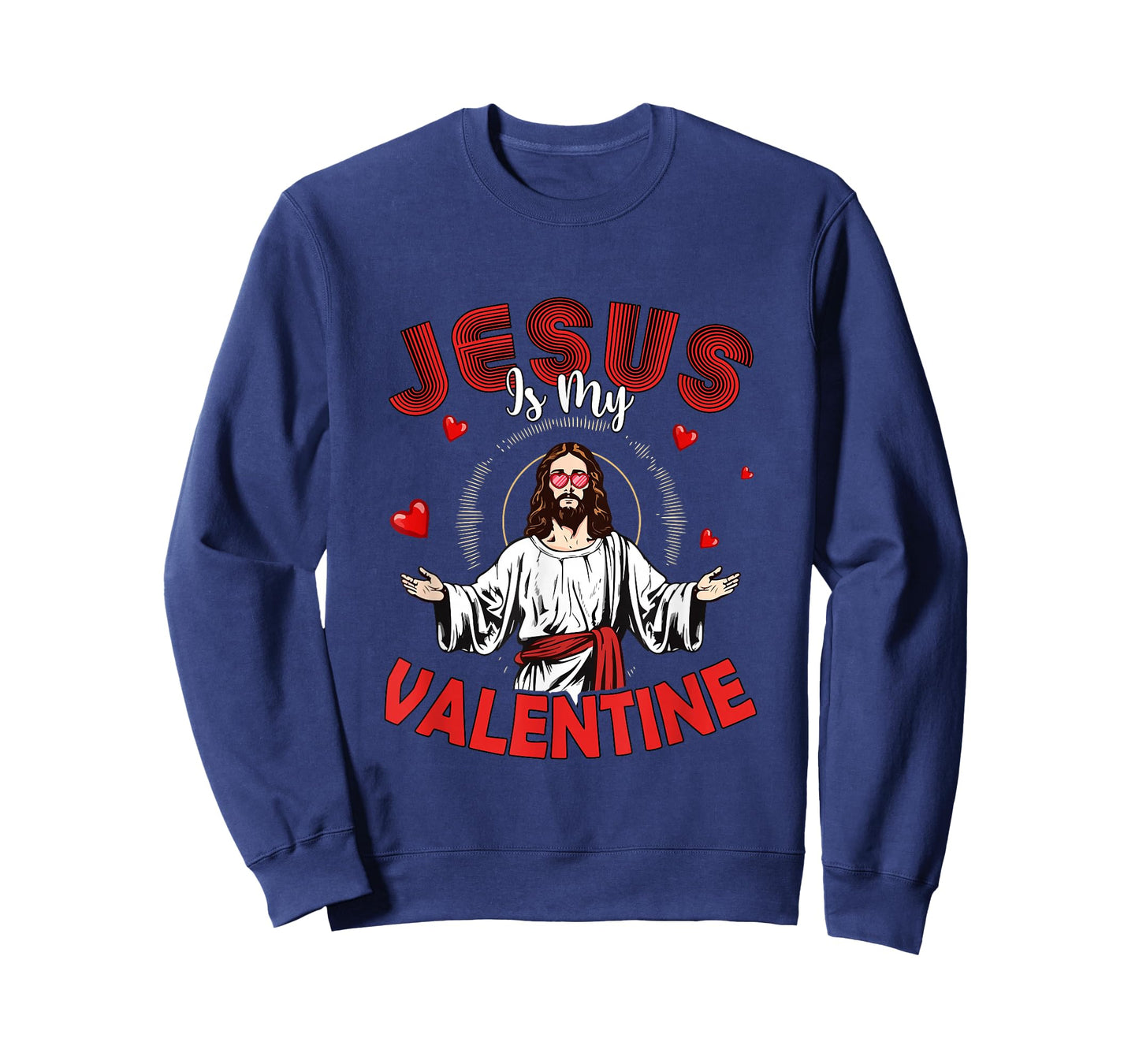 My Valentine Jesus Christian Lover Matching Family Kids T-Shirt