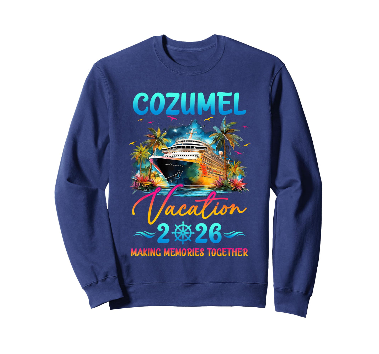 Cozumel Family Vacation 2026 Matching Group Summer T-Shirt