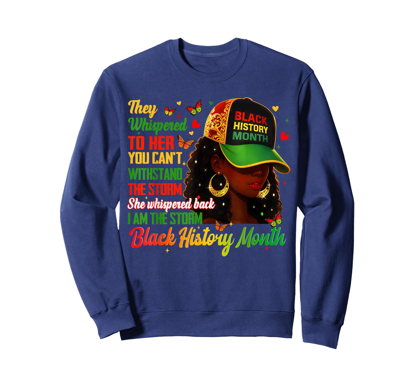 I am Black Pride Black History Month African Outfit Women T-Shirt