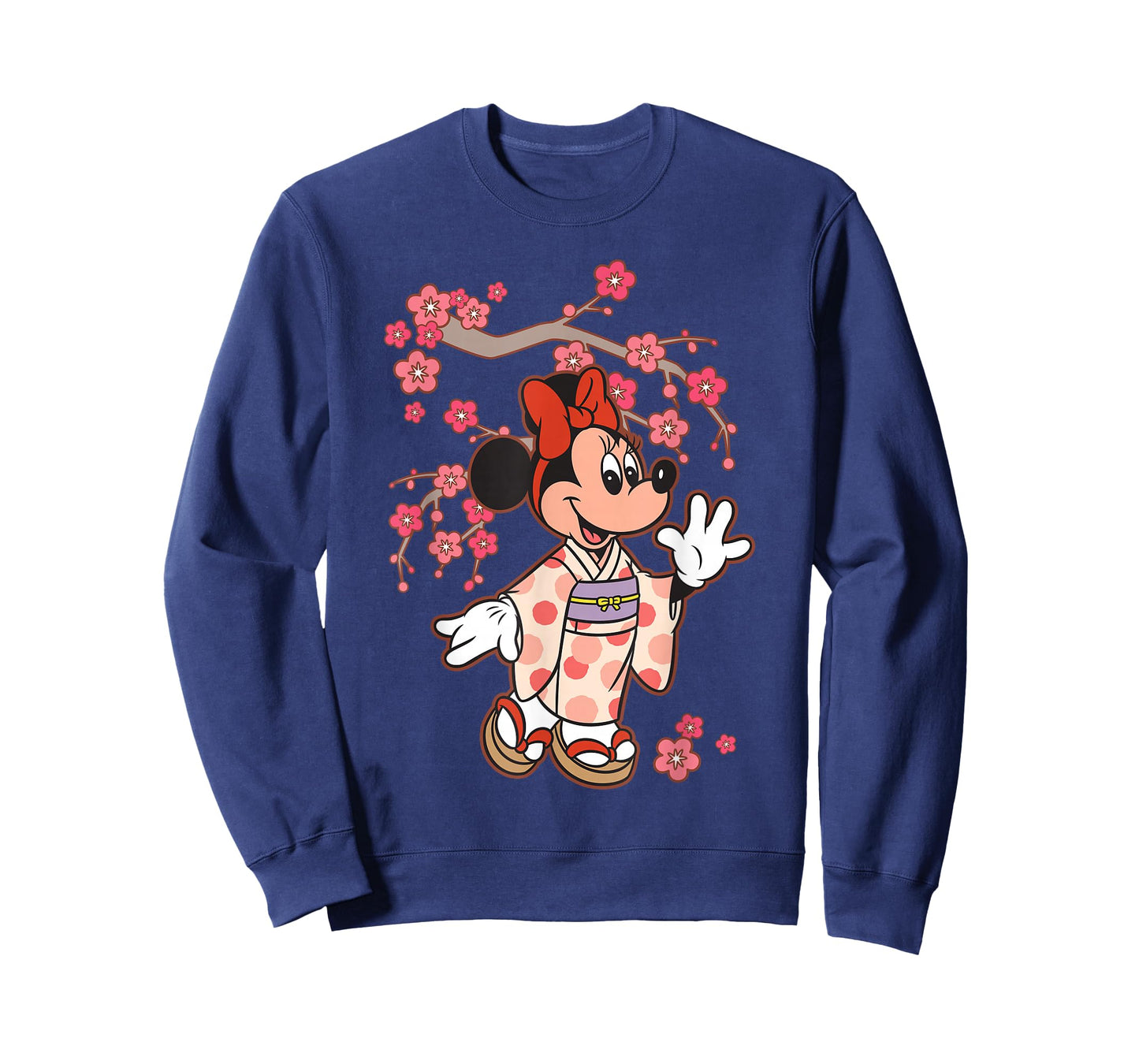 Disney Minnie Mouse in Kimono Cherry Blossoms Spring Sakura T-Shirt