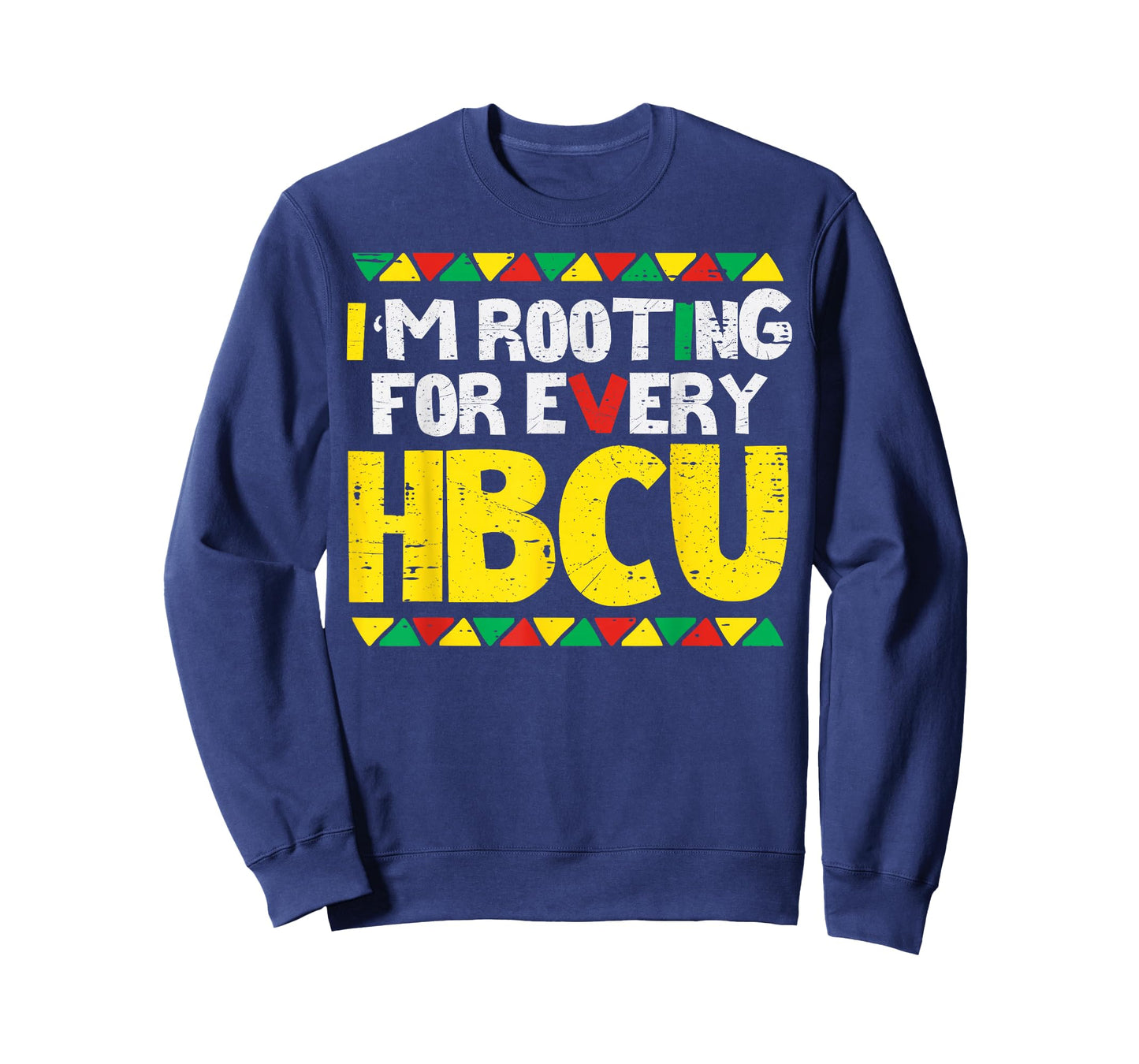 Black History Rooting for Every HBCU Teacher Men Women Kids T-Shirt