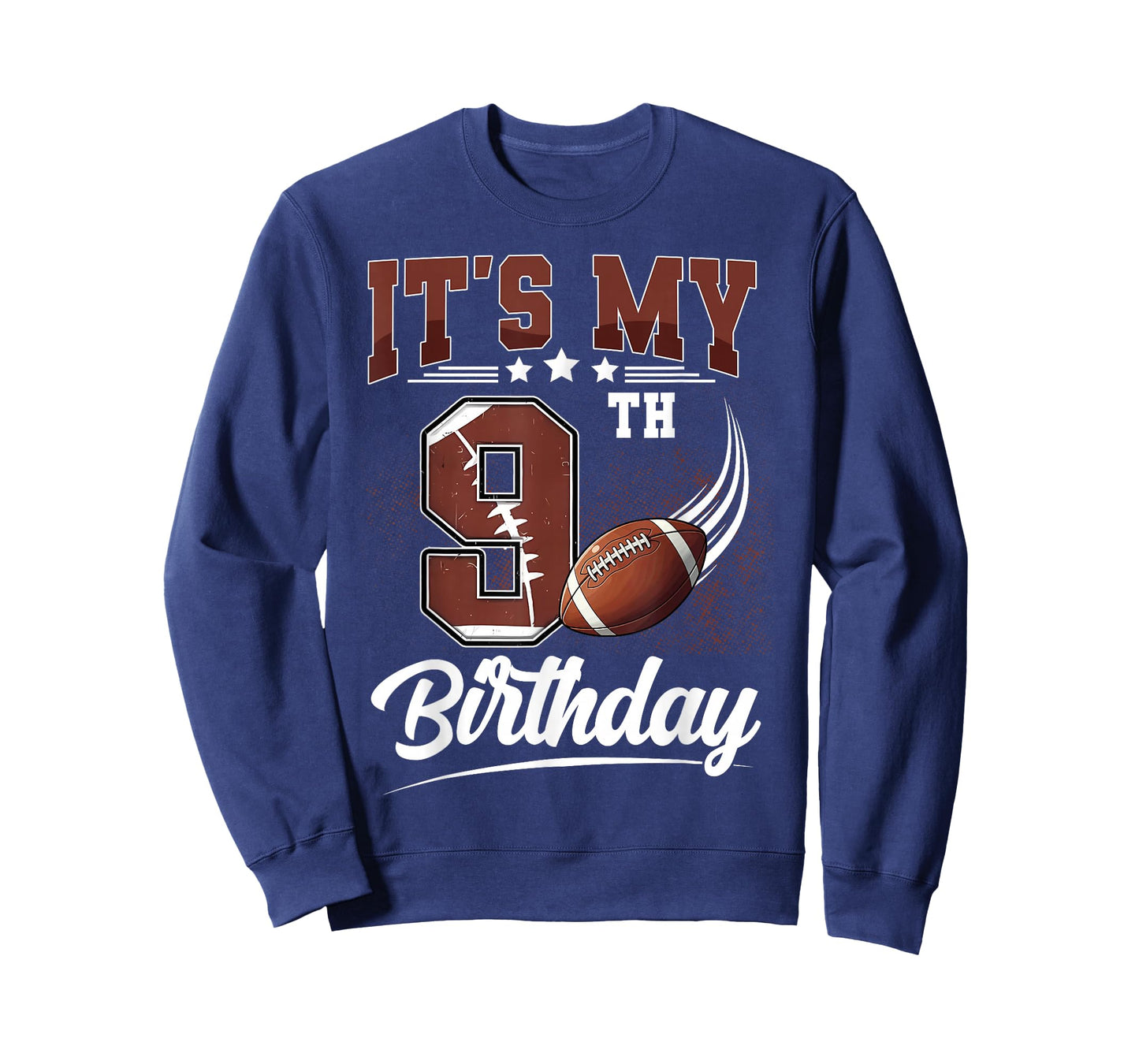 Kids It's My 9th Birthday Boy Football Lover 9 Year Old Boys T-Shirt