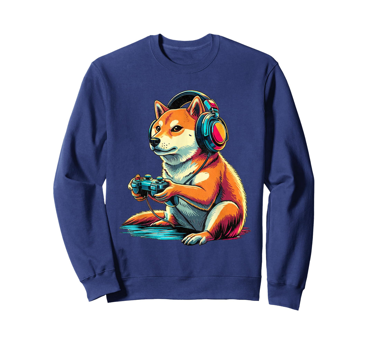 Shiba Dog Funny Video Games Shiba Dog T-Shirt