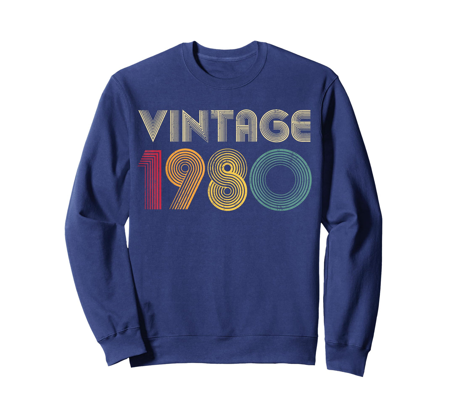 Vintage 1980 46th Birthday 46 Years Old Retro Men Women T-Shirt