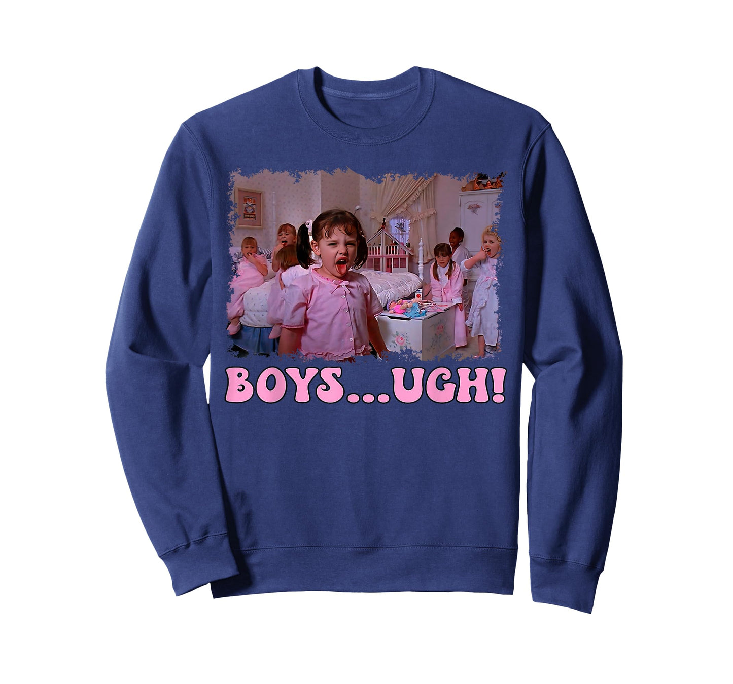 Boys Ugh Funny Girl Anti Valentine Graphic T-Shirt