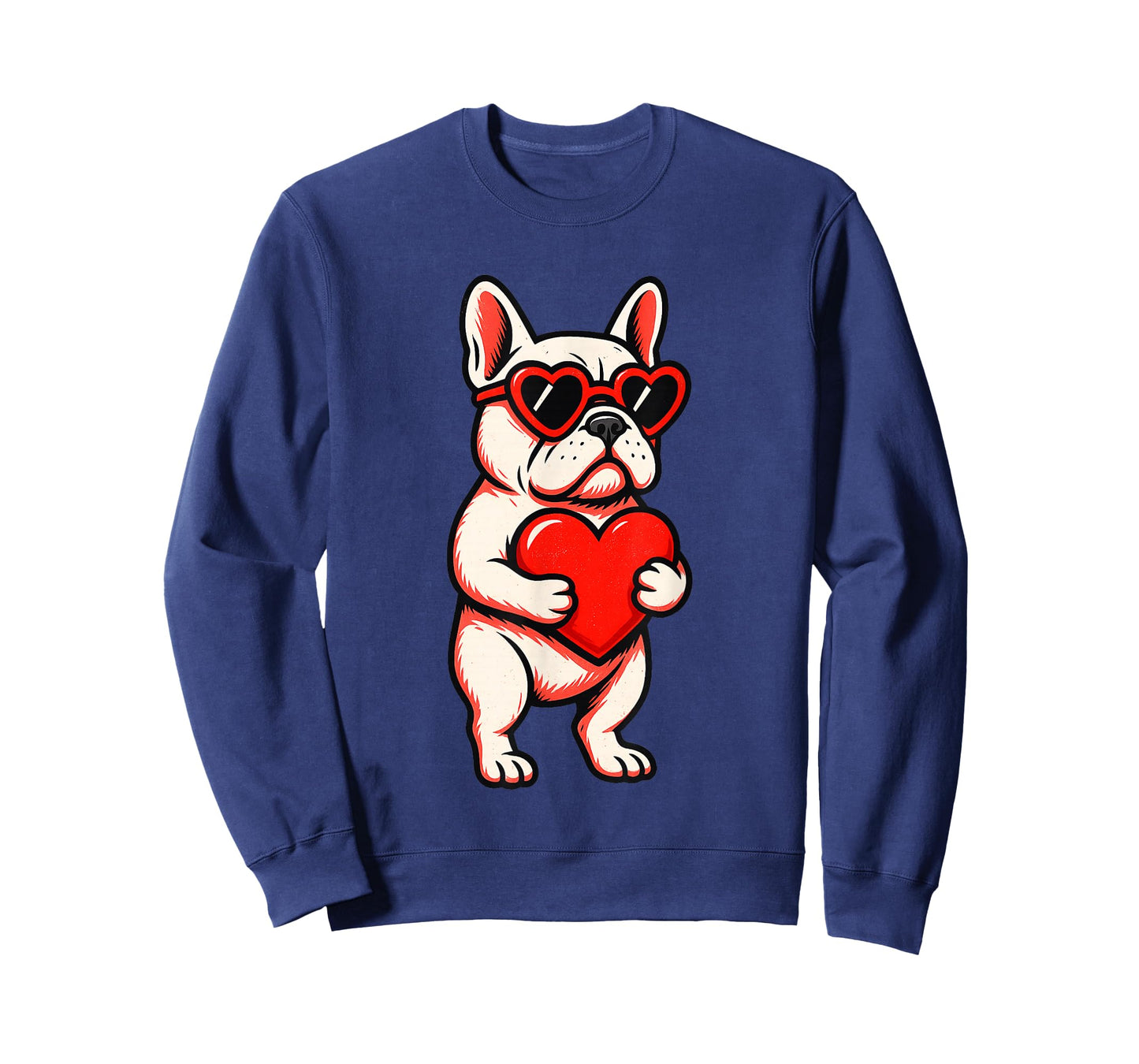 Valentines Day French Bulldog Dog Love Frenchie Lover T-Shirt