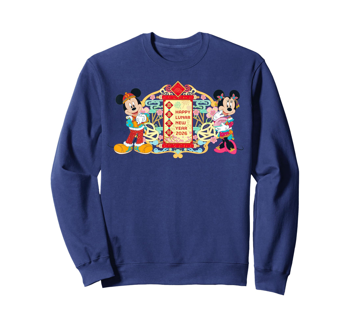 Disney Mickey & Minnie Chinese Happy Lunar New Year 2026 T-Shirt