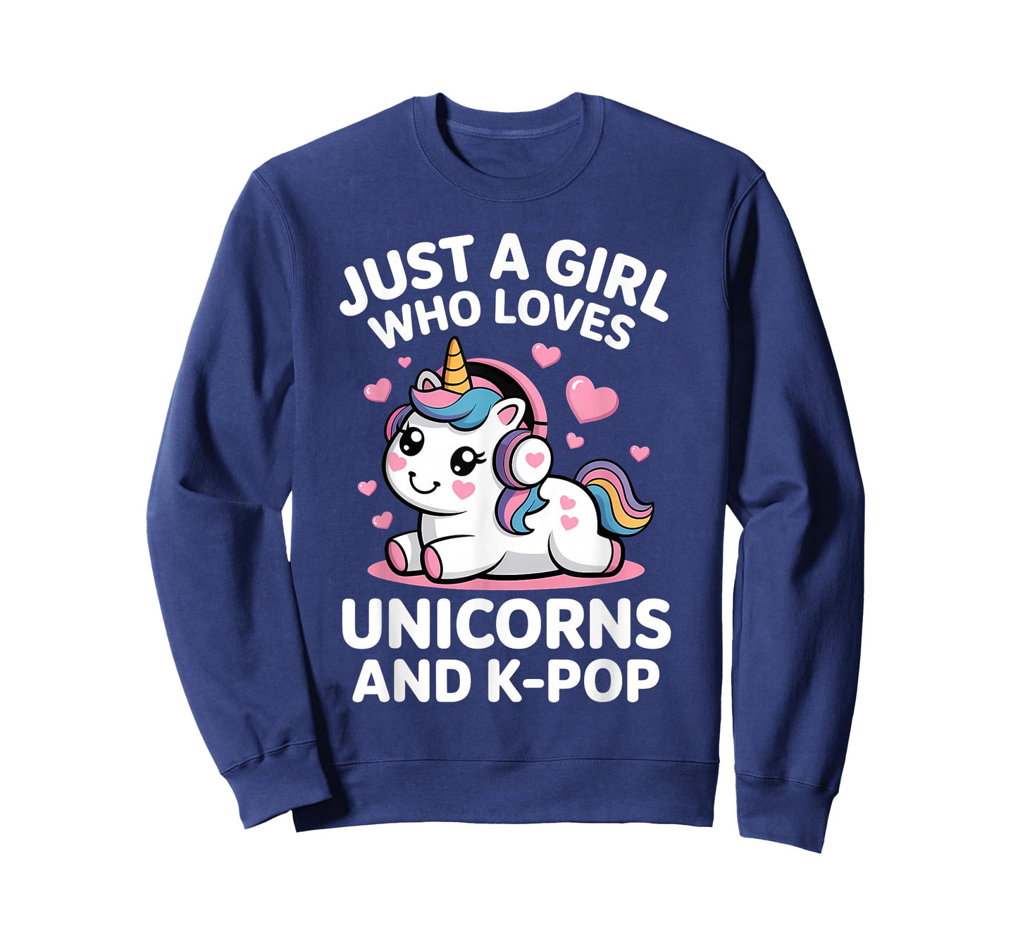 Just A Girl Who Loves Unicorns and K-Pop Girl K Pop Kpop T-Shirt