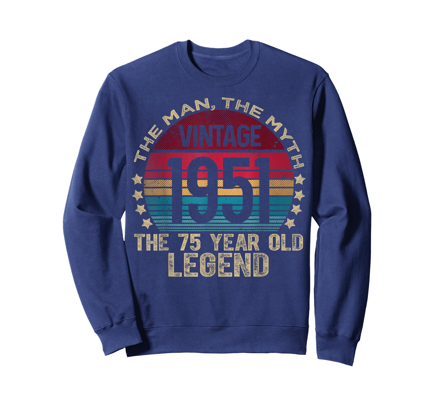 75 Year Old Gifts Vintage 1951 Limited Edition 75th Birthday T-Shirt