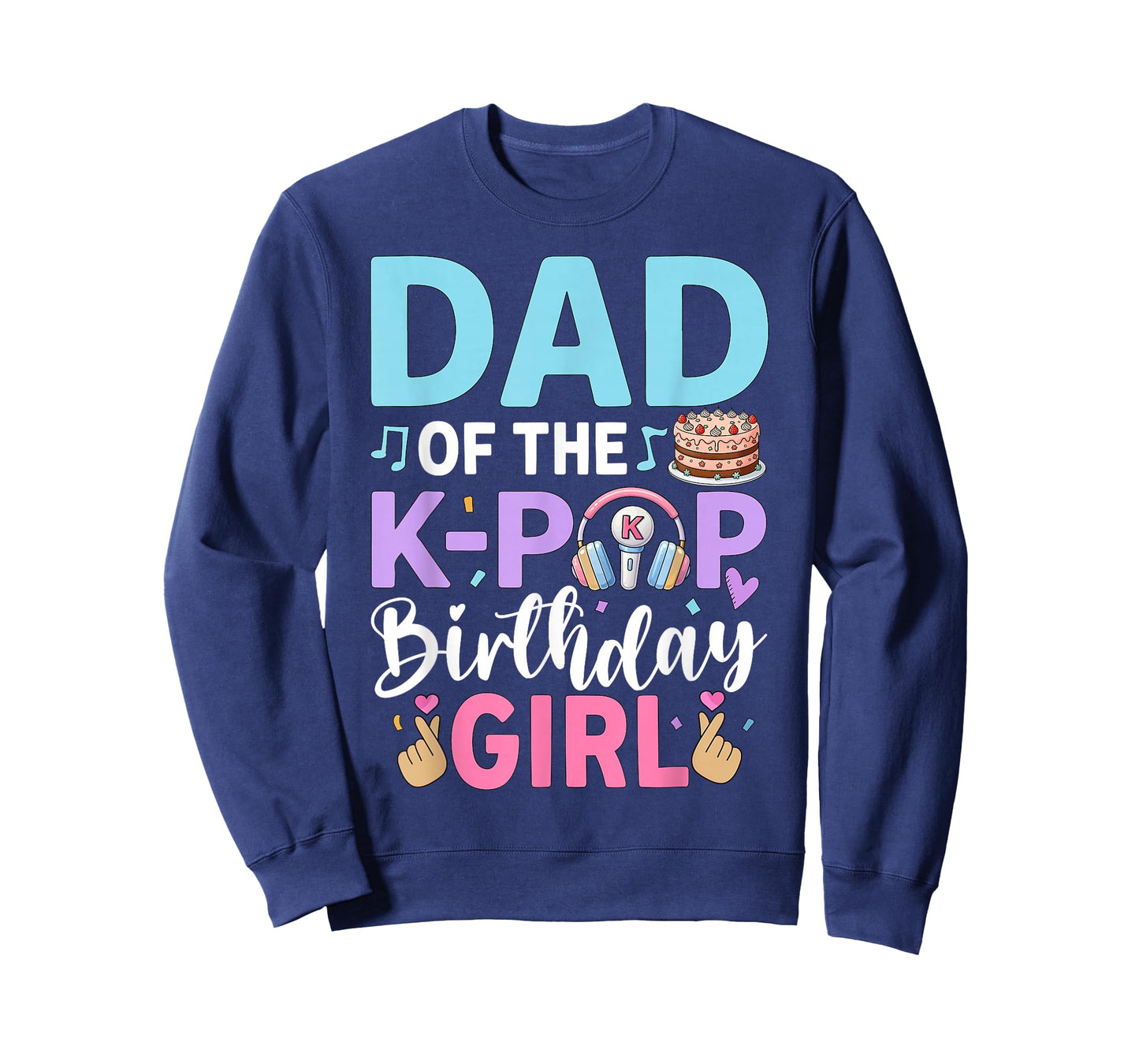 Dad of The K-Pop Birthday Girl T-Shirt