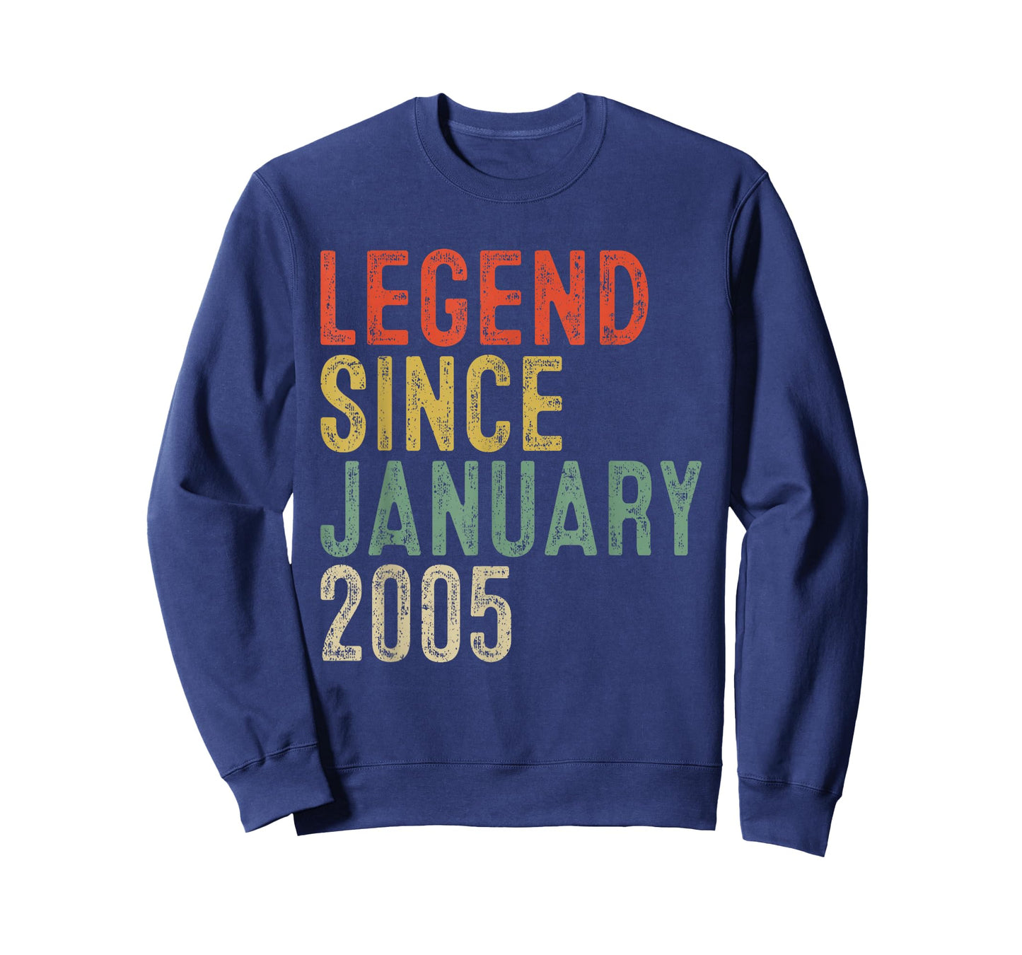 Legend Since January 2005 21st Birthday Gifts 21 Year Old T-Shirt