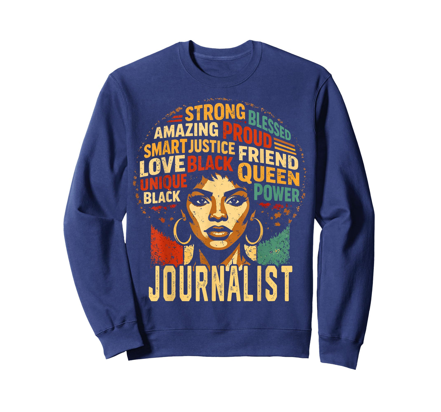 Journalist Black History Month Powerful Black Pride T-Shirt