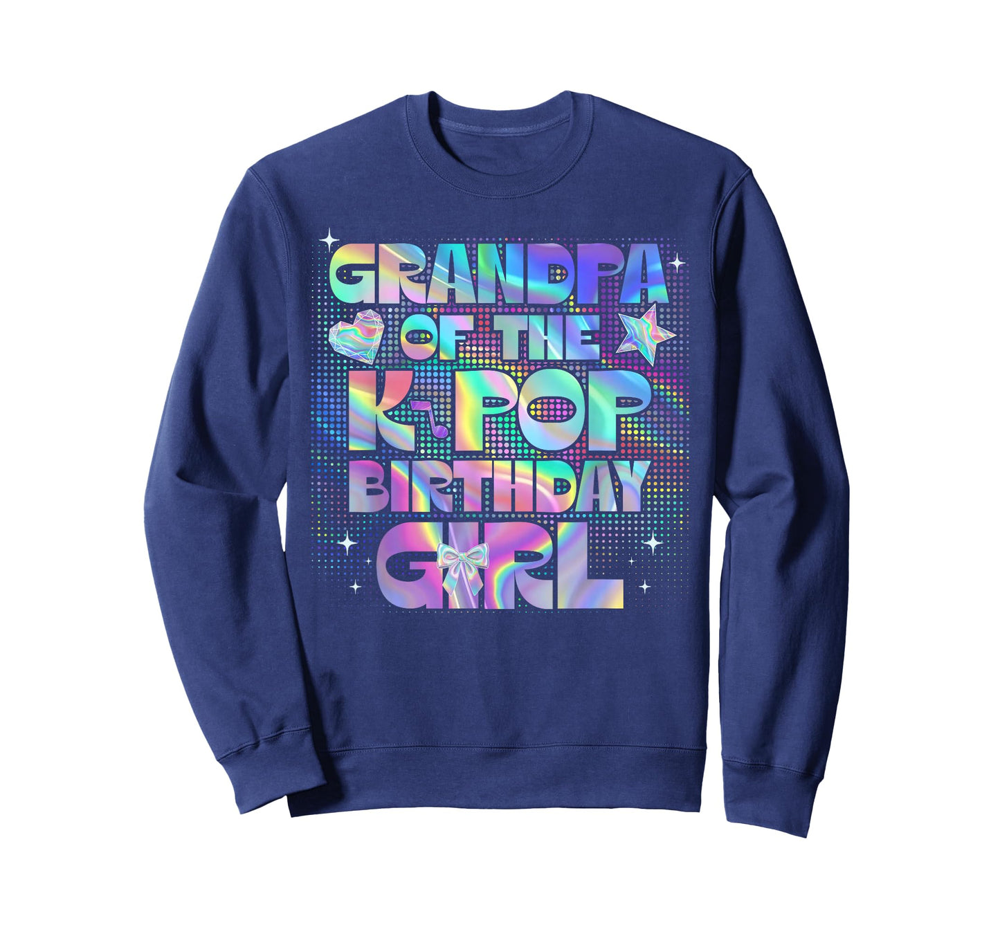 Grandpa of The K-Pop Birthday Girls Korean Music Lovers T-Shirt