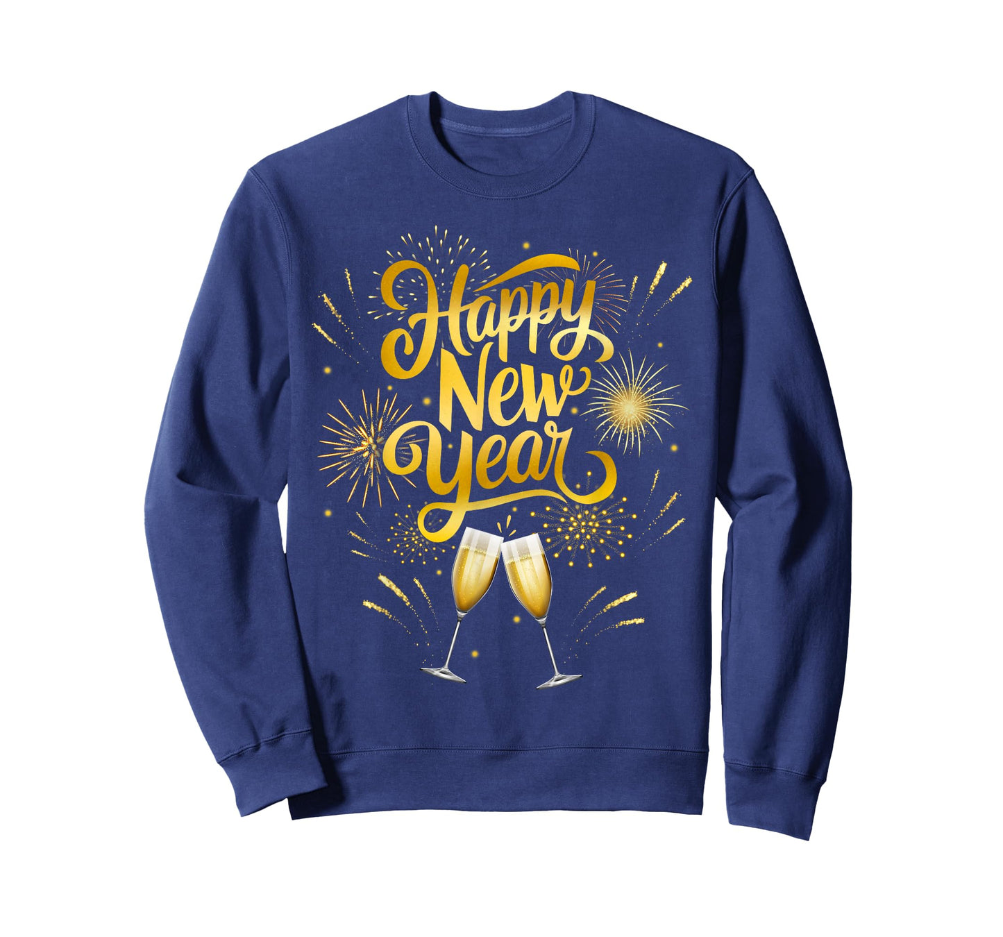 New Years Eve Party Supplies 2026 Happy New Year Fireworks T-Shirt