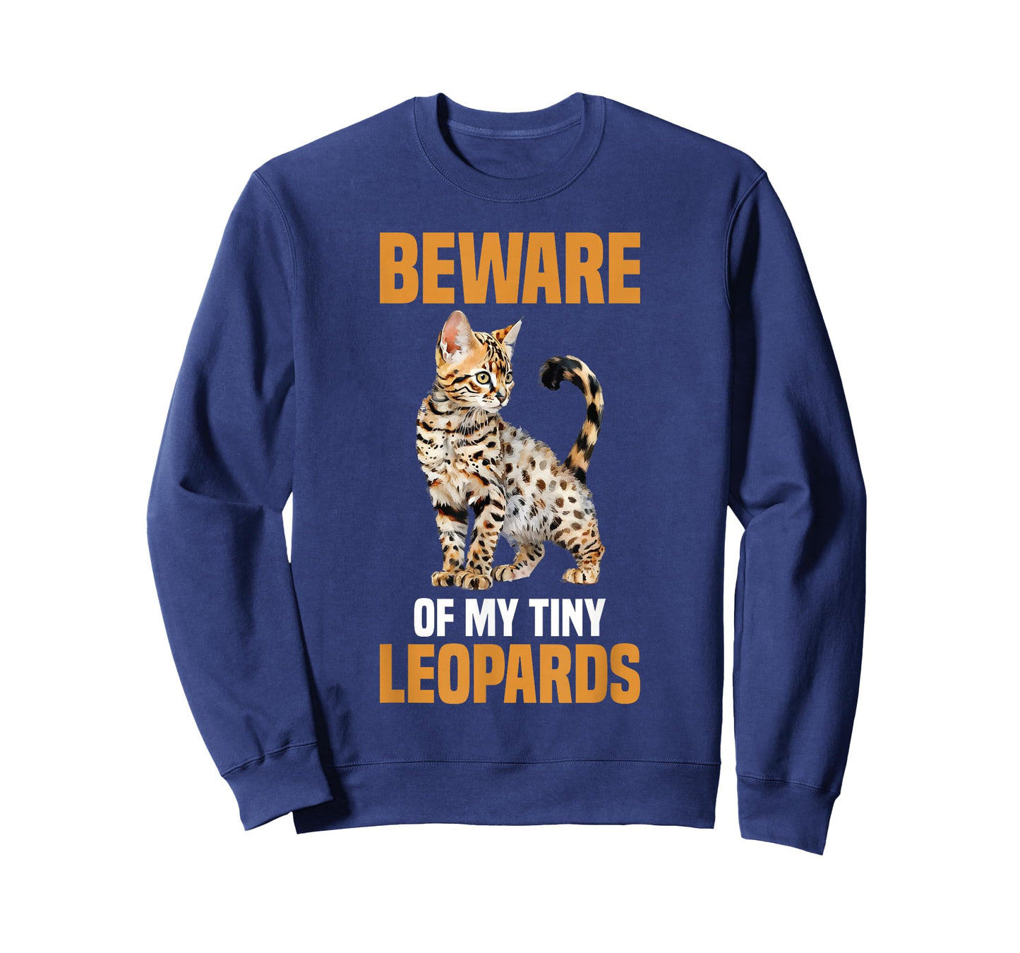 Beware of My Tiny Leopards Bengal Cat T-Shirt