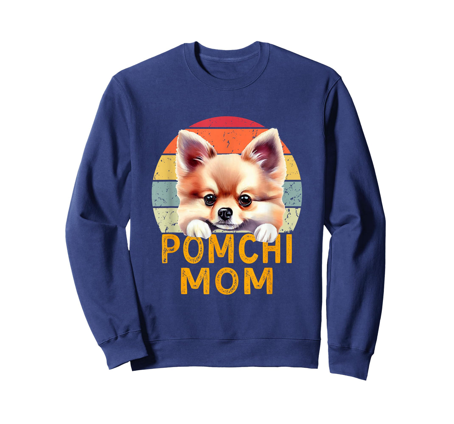 Pomchi Dog Mom Funny Retro Vintage Dogs Owner & Lover T-Shirt