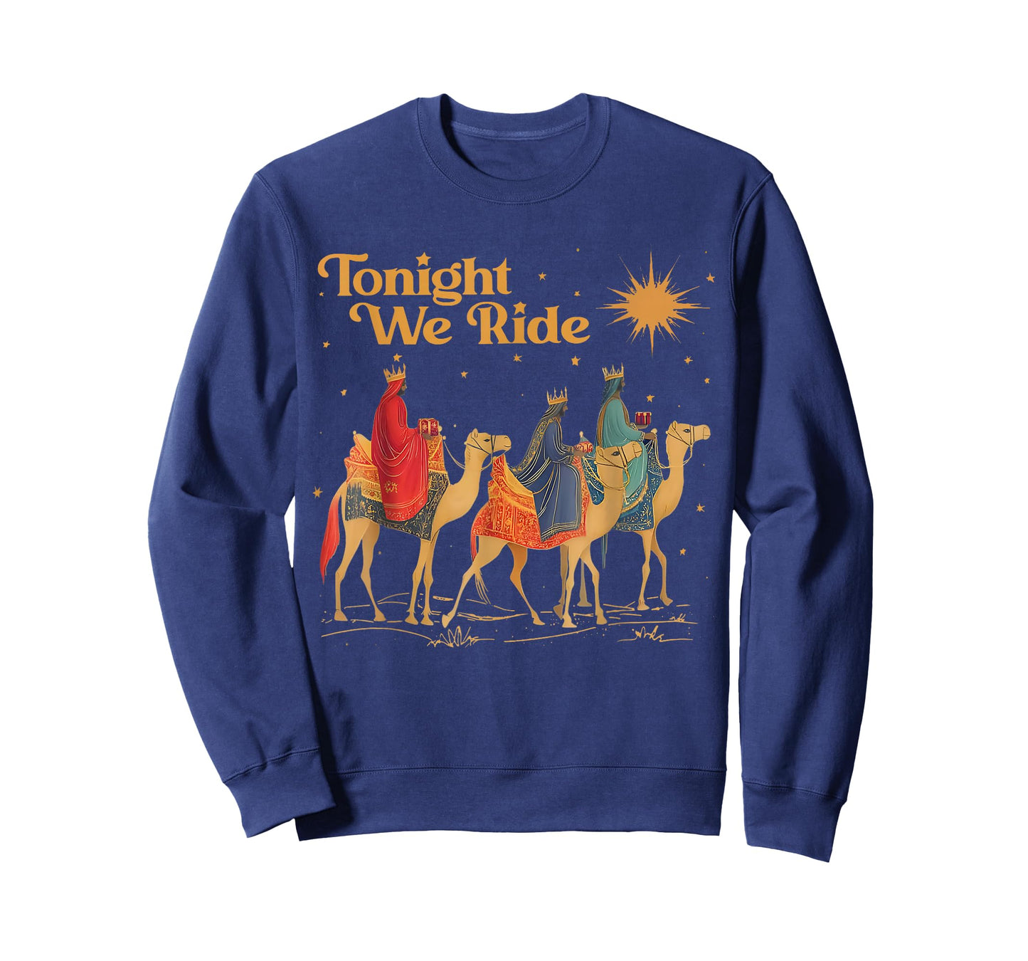 Tonight We Ride Three Wise Men Christmas Nativity T-Shirt