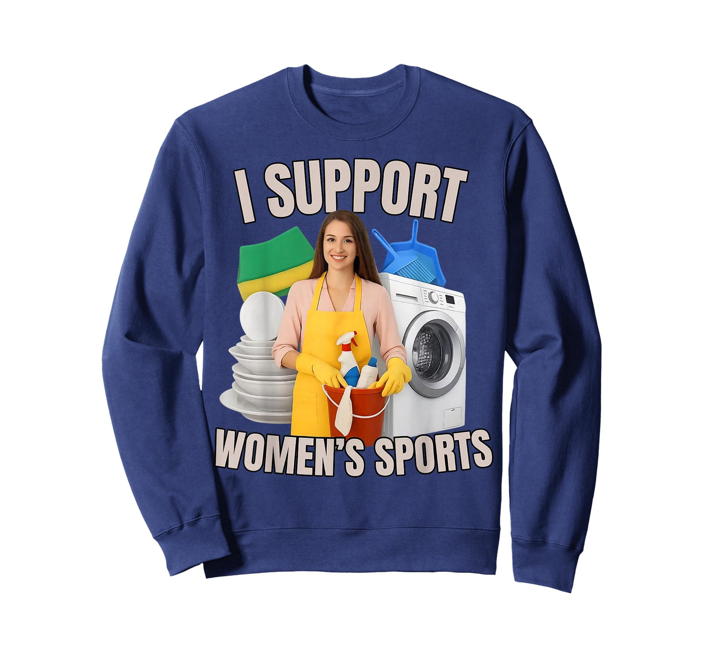 I Support Women's Sports Unwearable Aduld Humor Bootleg T-Shirt