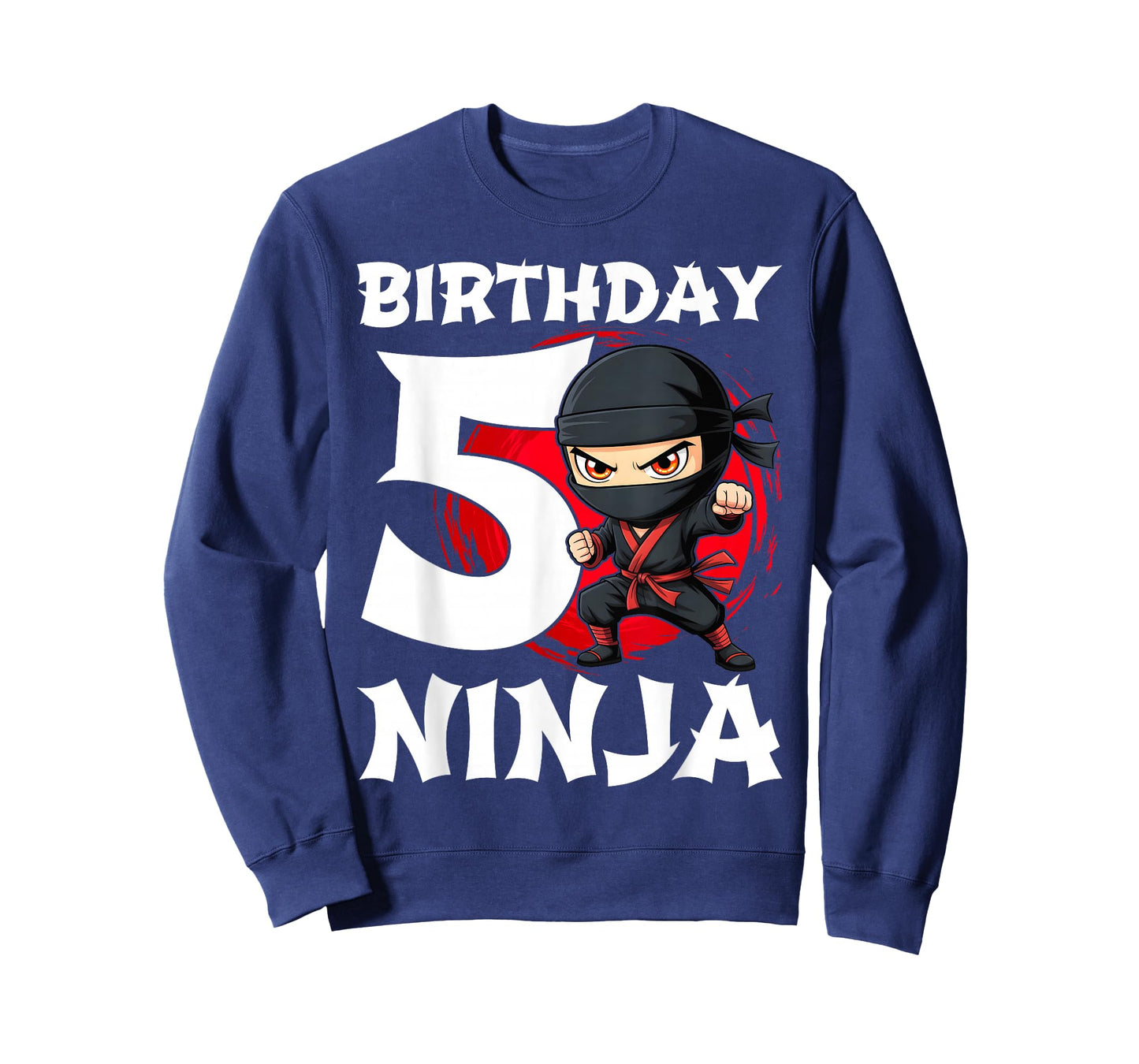 Birthday Ninja - 5 Year Old Party Theme T-Shirt