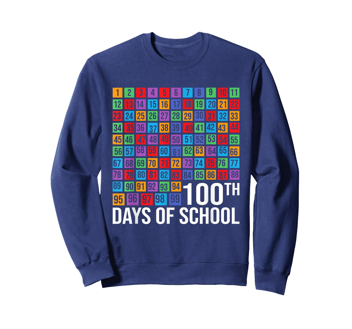 Kids Happy 100th Day of School Teachers Students Boys Girls T-Shirt